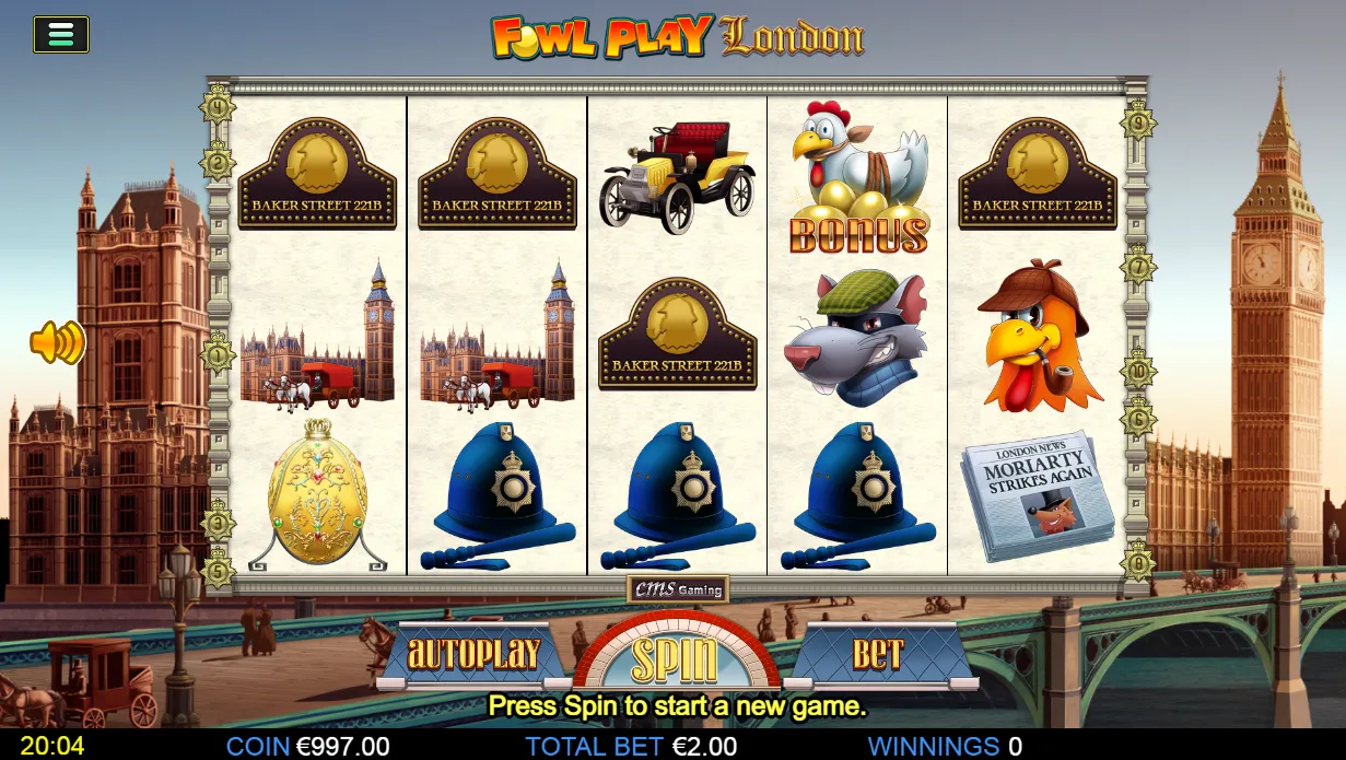 Fowl Play London Slot